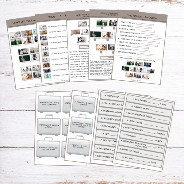 Zawody - ćwiczenie definicji pdf - obrazek 2