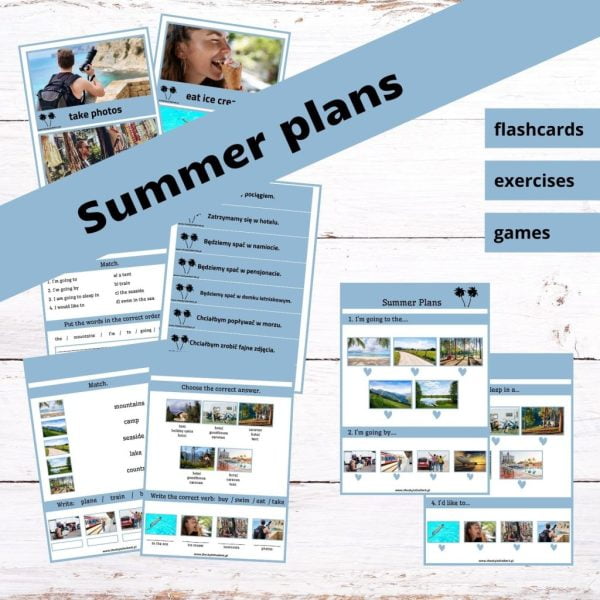 Summer plans-PDF klasy 3-5