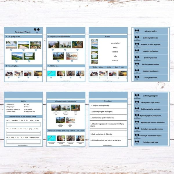 Summer plans-PDF klasy 3-5 - obrazek 3